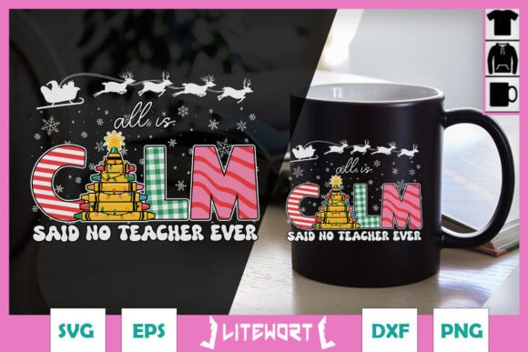 All is Calm SVG: Fresh Graphics for Crafts