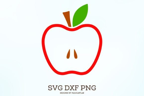 Apple SVG for Crafts: Teacher Graphics Review