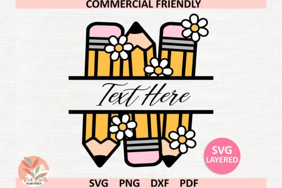 Coquette Pink Bow Pencil SVG for Graphics Crafts