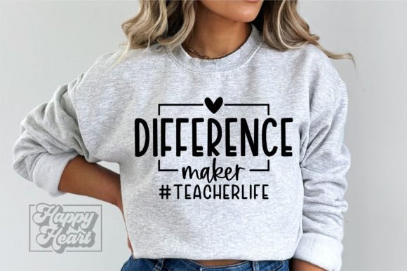 Difference Maker Teacher Life SVG: A Designer's Review