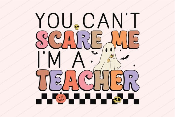 Halloween Teacher Ghost Graphics for Crafts