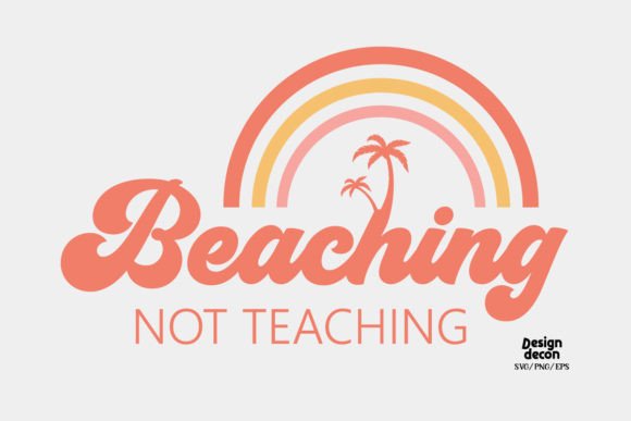 Retro Boho Teacher Beach SVG: A Designer's Review