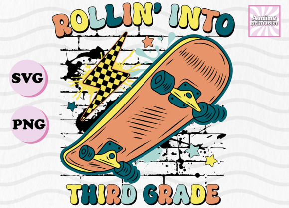 Retro Skating Boy SVG: Fresh Graphics for Crafts