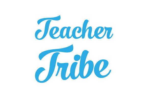 Retro Teacher Tribe: Graphics for Crafts & Gifts