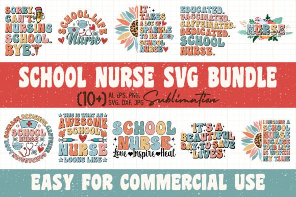 School Nurse SVG PNG Bundle: A Designer's Review