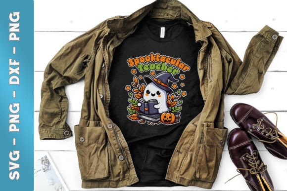 Spooktacular Teacher Halloween SVG for Crafts & Graphics