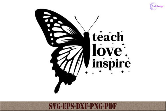 Teach Love Inspire Teacher Saying SVG: A Designer's Review